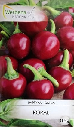 Paprika asā KORAL 0.5 g Werbena Art