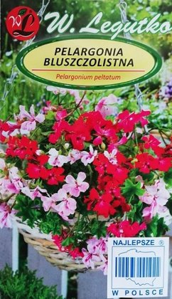 Nokarenā pelargonija MIX 5 gab W.Legutko