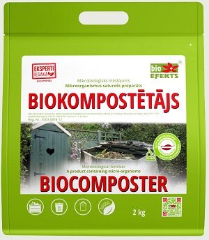 Bio Kompostētājs 2 kg /2 m3 Bioefekts