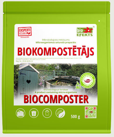 Bio Kompostētājs 500 g / 0,5 m3 Bioefekts