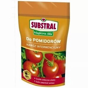  SUBSTRAL -  šķīstošais mēslojums tomātiem NPK (Mg) 09+09+36 (3)%(m/m) ar mikroelementu maisījumu  350 g Evergreen Garden Care