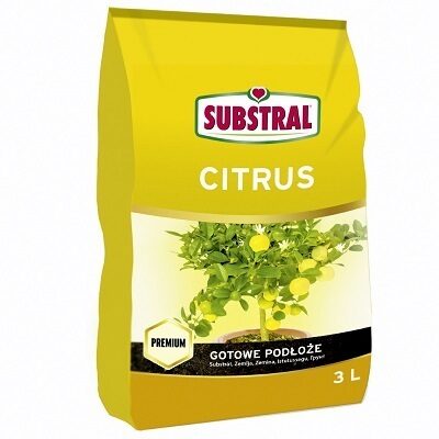 Augsne CITRUS 3 L SUBSTRAL EVERGREEN Garden Care