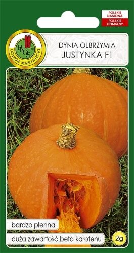 Ķirbji JUSTYNKA F1 2 g PNOS