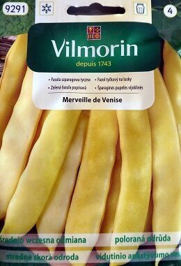 Sparģeļpupiņas Merveille de Venise 10 g Vilmorin   A.P.