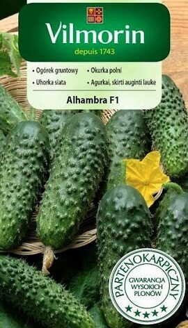 Gurķi Alhambra F1 3 g Vilmorin