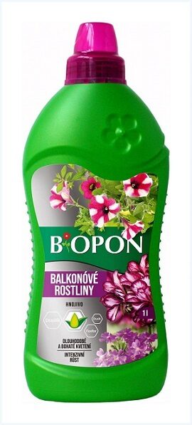 Šķidrais mēslojums balkona augiem 0.5 l Bopon (Biopon)