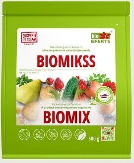 Biomikss - augu ražības palielināšanai un slimību profilaksei 2 kg / 200 m2  Bioefekts