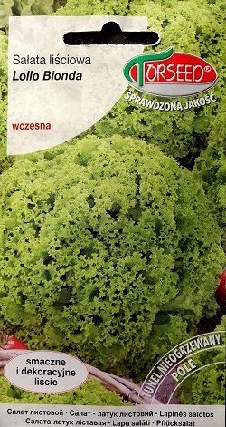 Salāti lapu Lollo Bionda 0.5 g Torseed A.P.