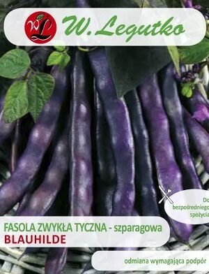 Sparģeļu pupiņas Blauhilde 10 g W.Legutko  A.P.
