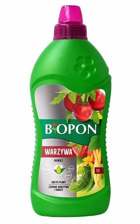 Šķidrais mēslojums dārzeņiem 0.5 l Bopon (Biopon)
