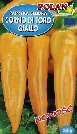 Paprika saldā Corno di Toro Giallo 0.3 g  Polan A.P.