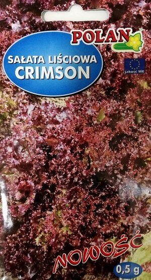 Salāti lapu CRIMSON 0.5 g Polan A.P.