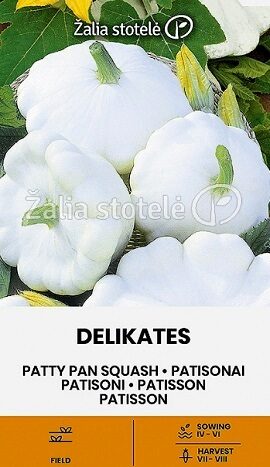 Patisoni DELIKATES 1.5 g  ŽALIA STOTELĖ