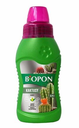 Šķidrais mēslojums kaktusiem  0.5 l  Bopon (Biopon)