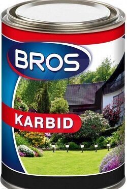 Karbīda granulas kurmju atbaidīšanai 1 kg BROS
