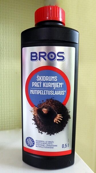 Šķidrums pret kurmjiem 500 ml BROS