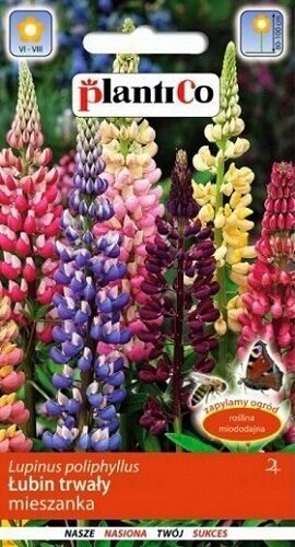 Daudzlapu lupīnas MIX  2 g PlantiCo