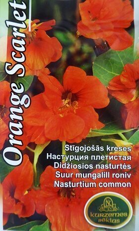 Krese stīgojošā Orange Scarlet 3 g Kurzemes Sēklas A.P.