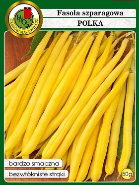 Sparģeļpupiņas zemās POLKA 50 g PNOS