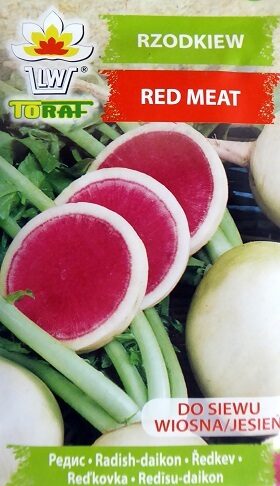 Redīsi (japāņu redīsi) Red Meat 1 g Toraf
