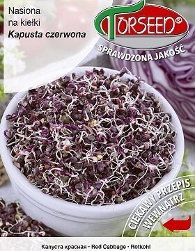 Sarkano kāpostu sēklas diedzēšanai 10 g Torseed