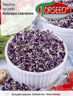 Sarkano kolrābju sēklas diedzēšanai 10 g Torseed