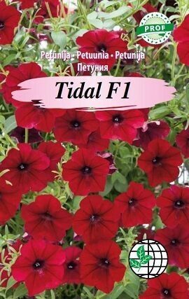 Petūnija Tidal Wave®  Red Velour  F1 5 gab Agrimatco Jaunums!