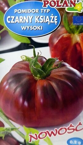 Tomāti  BLACK PRINCE (Czarny Książe) 0,2 g POLAN 