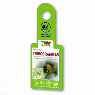 Trihogramma — augu aizsardzībai 0,08 g Bioefekts