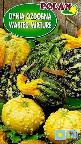 Ķirbji dekoratīvie Warted MIX 5 g Polan