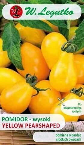 Tomāti Yellow pearshaped 0.2 g W.Legutko