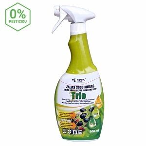 Zaļās dārza ziepes TRIO 500 ml MKDS