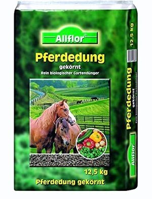 Zirgu mēsli granulēti 12.5 kg Allflor 