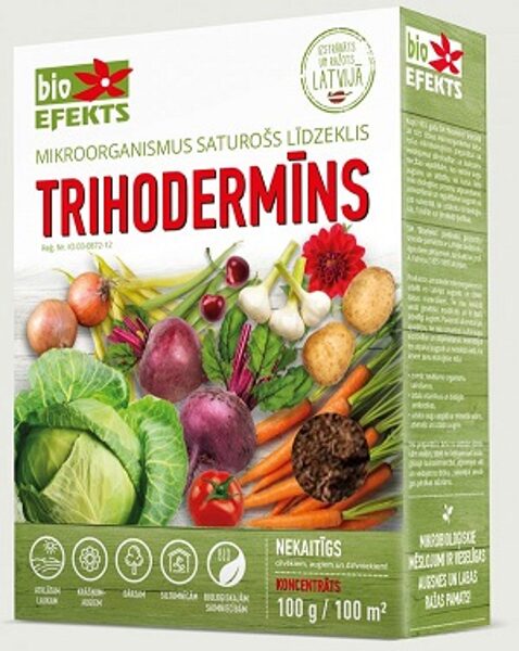 Trihodermīns (koncentrāts)  100 g/ 100 m2 1 gab Bioefekts