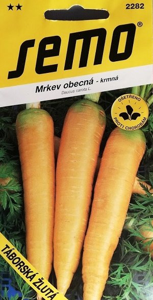 Burkāni TABORSKA ZLUTA 2.5 g SEMO