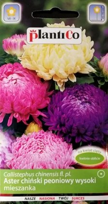 Asteres ķīnas peoniju MIX 1 g PlantiCo