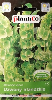 Gludā molucella Dzwony Irlandskie 0.5 g PlantiCo