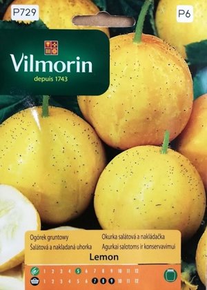 Gurķu lauka Lemon  1.5 g Vilmorin