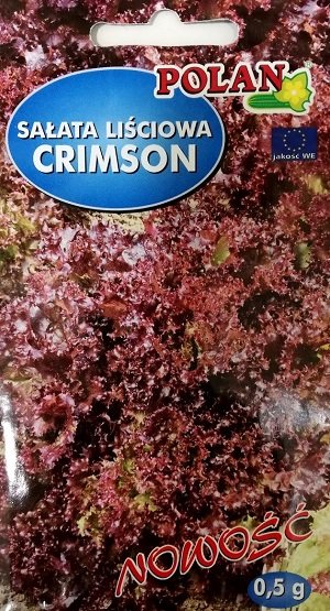 Salāti lapu CRIMSON 0.5 g Polan