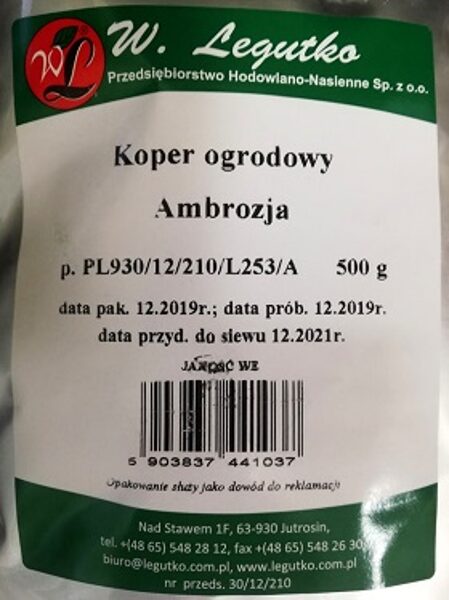 DILLES AMBROZJA 500 g W.Legutko