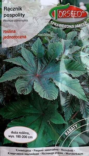 Rīcina zaļa 6 g Torseed