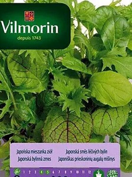 Japāņu zaļumu sēklu maisījums 5 g Vilmorin