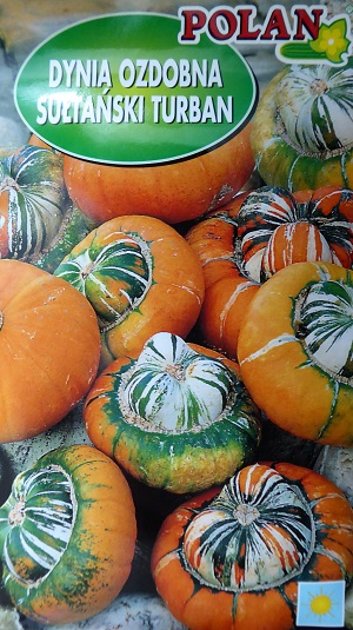 Ķirbji dekoratīvie SULTANSKI TURBAN 5 g Polan A.P.