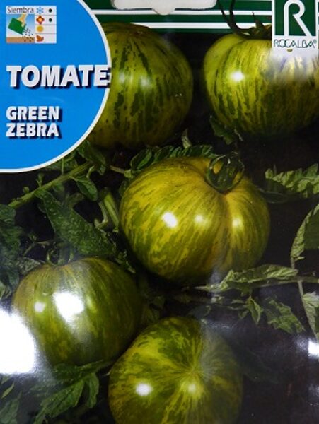 Tomāti GREEN ZEBRA 0.1 g ROCALBA 