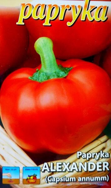 Paprika saldā Alexander 0.5 g LobeliaII