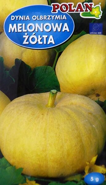 Ķirbis Meloņu dzeltenais 5 g Polan