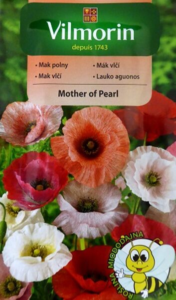 Zīda magone Mother of Pearl MIX 100 mg Vilmorin