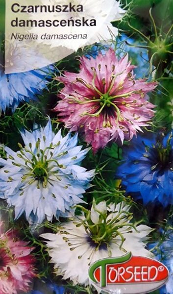 Damaskas nigella MIX 5 g Toseed