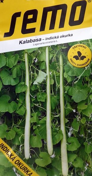 Ķirbji (lagenārija) Indicka Okurka 3 g Semo