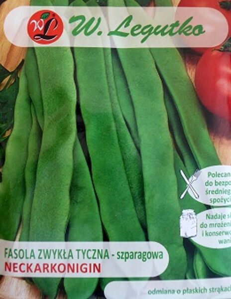 Sparģeļpupiņas garās Neckarkonigin 10 g W.Legutko A.P.